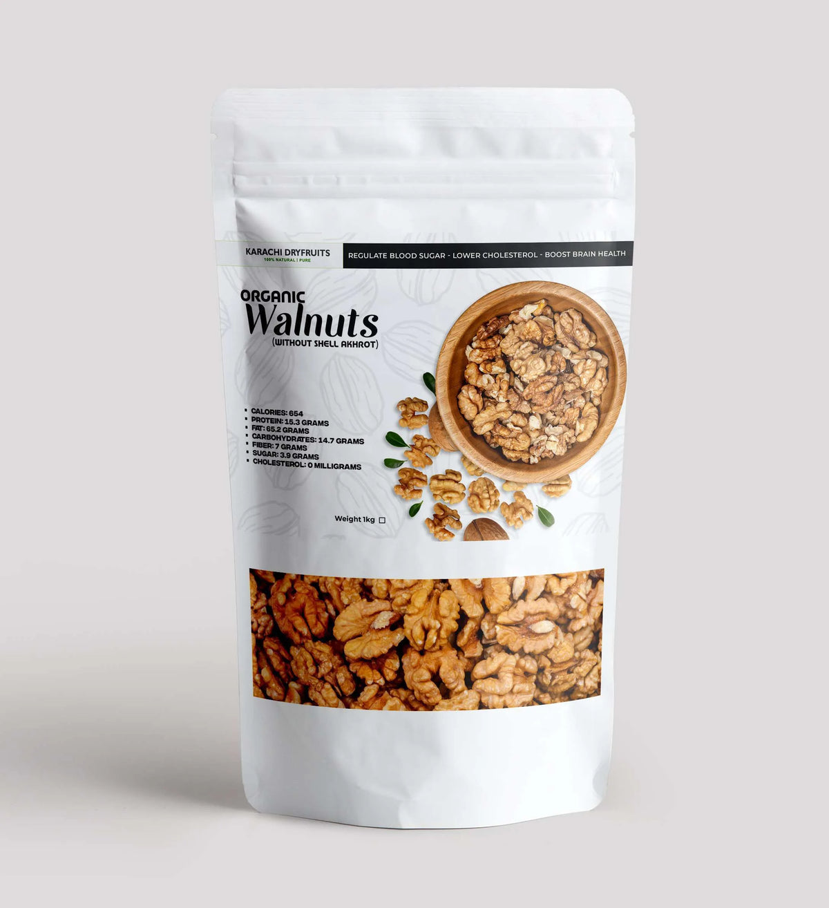 Walnuts Without Shell (1Kg)