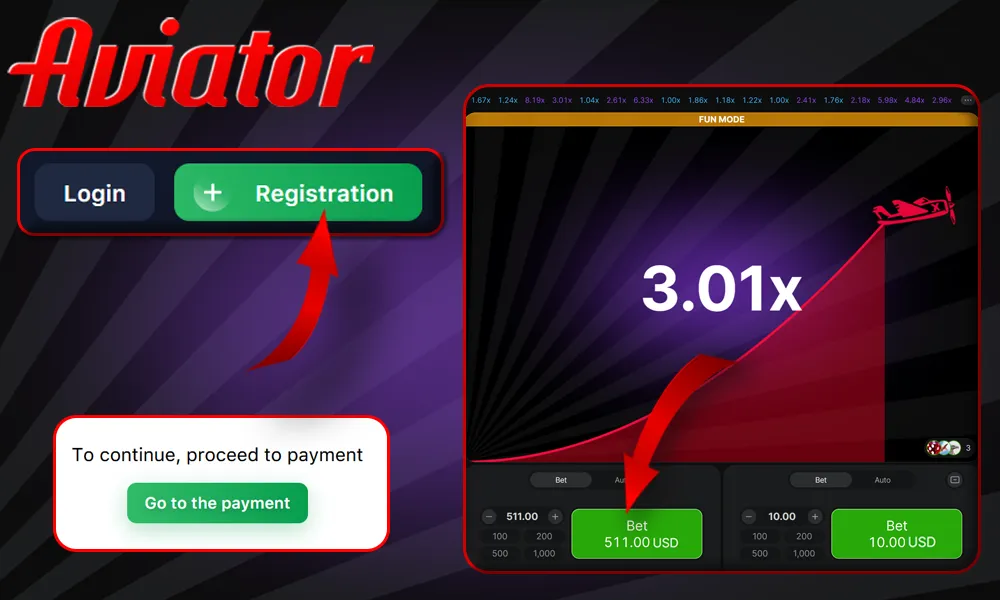 Steps to Start Playing Aviator